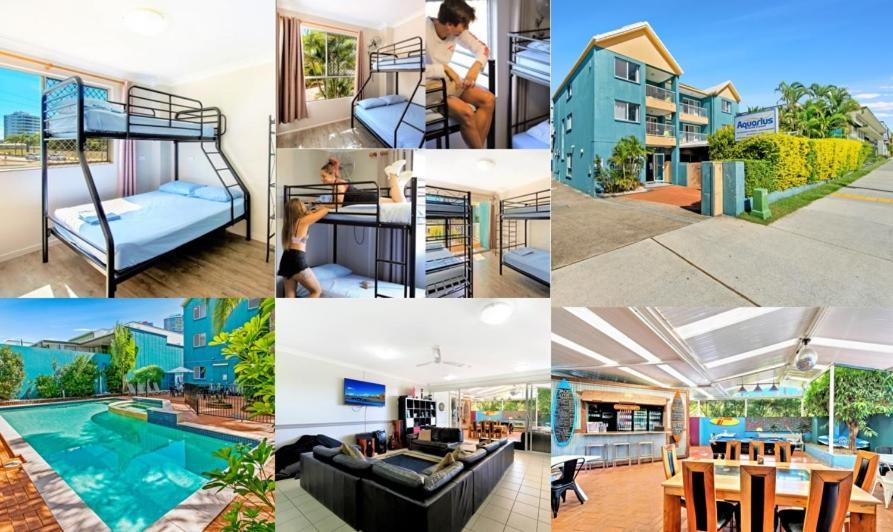 Aquarius Gold Coast Hostel ภายนอก รูปภาพ